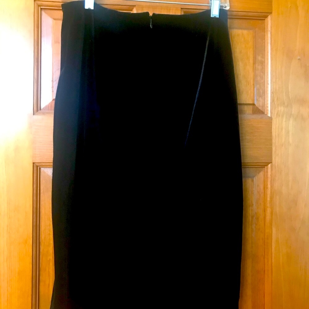 NWT WHBM Velour midi pencil skirt - Picture 5 of 7